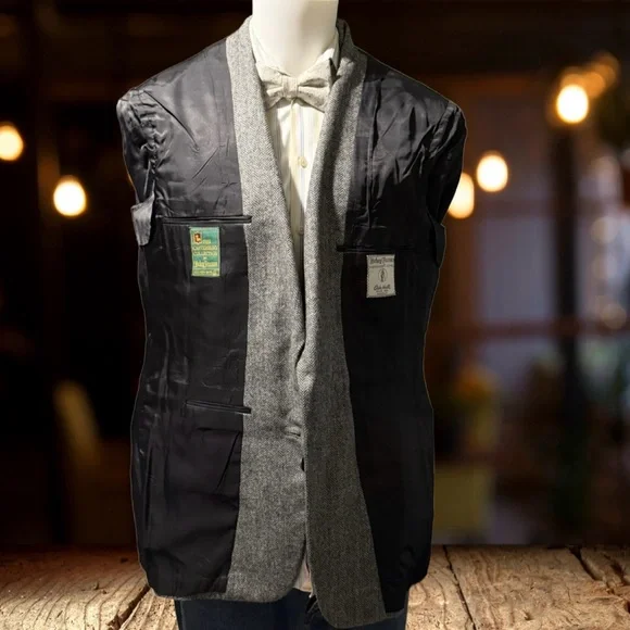 Hickey Freeman Charcoal Blazer